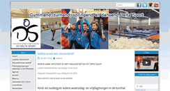Desktop Screenshot of deltasportgym.nl